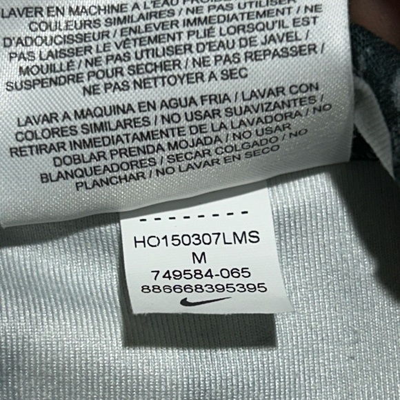 Nike Legend Spots Womens Size Medium Dri-Fit Cropped Active Polka Dot Leggings - Picture 8 of 9